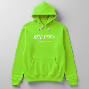 Sweat à capuche pull de haute qualité pour hommes basiques en coton mélangé doux pour l'hiver poche avant pour un usage quotidien - Product Image 1