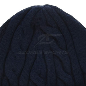Soft Knitted Wool/Cotton Beanie Hats Warm Winter Outdoor Headwear Stretchy Lightweight Casual Accessories Customized Image - Product Image 4
