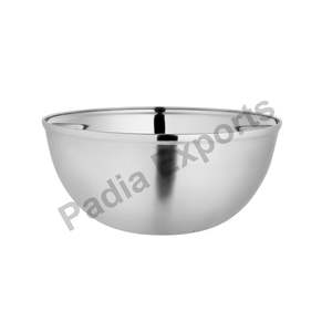 Ensemble de bols de service écologiques faits à la main en acier inoxydable, élégant et moderne à double accent, élégant et élégant en métal pour la cuisine et la salle à manger - Product Image 2