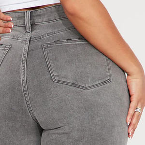 High Quality Washed Denim Shorts for <b>Women</b> Hot Sales High Waist Stretchy <b>Jogger</b> <b>Jeans</b> Bermuda Shorts Size Skinny - Product Image 6