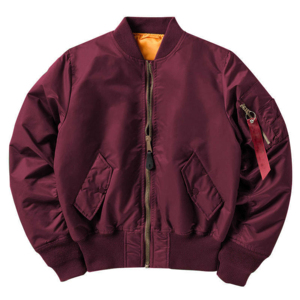 Chaqueta Bomber de Moda para Hombre al por Mayor, Estilo Primavera-Otoño, Holgada, Color Sólido, Cuello Alto Cortavientos con Cremallera, Ideal para Negocios - Product Image 5