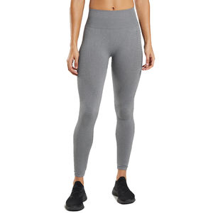 Mallas de Yoga para mujer hechas a medida cosidas ropa informal personalizada antiarrugas transpirable cómoda cintura elástica mallas de Yoga - Product Image 1
