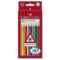 Lápices de Colores Faber Castell Colour Grip, Paquete de 12 Piezas en 5 Estuches, para Entusiastas del Arte y Manualidades - Product Image 2