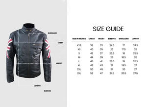 แจ็คเก็ตหนังแท้สีน้ำเงินสำหรับผู้ชาย ดีไซน์พรีเมียม รุ่น 20266  ปรับแต่งได้ พร้อมสกรีนโลโก้ส่วนตัว - Product Image 6