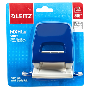 เครื่องเจาะกระดาษ Leitz NeXXt 5005 สีฟ้า ขนาด 8 ซม. 25 แผ่น (80 กรัม/ตร.ม.) รุ่น 5005 พร้อมรางนำ - Product Image 3