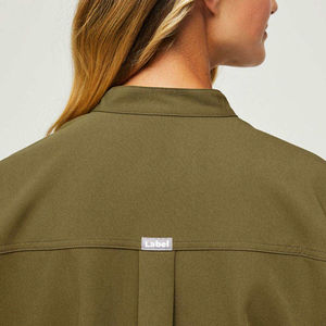 Meilleure vente de blouses médicales respirantes en spandex, uniformes pour femmes, dernière conception de blouses élégantes pour femmes - Product Image 4