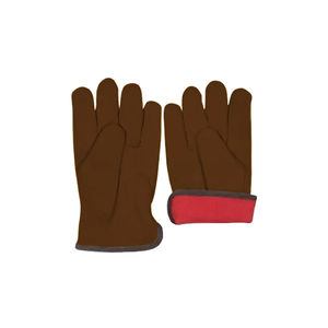 Guantes de Conducción de Cuero Cálidos para Hombre, Guantes para Clima Frío, Hechos en Fábrica, Guantes de Cuero de Buena Calidad para Hombre - Product Image 5