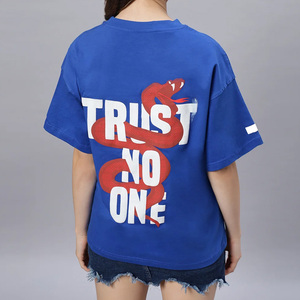 Vêtements pour hommes de haute qualité personnaliser Logo bouffée impression t-shirt graphique hommes sur mesure nouveau Style bouffée impression t-shirt pour homme - Product Image 5