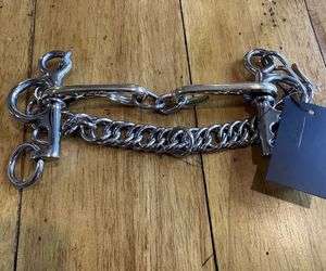 Mèche Pelham en forme de larme en acier inoxydable de haute qualité pour la formation d'équitation équestre occidentale Fourniture directe d'usine Option de Logo personnalisé - Product Image 5