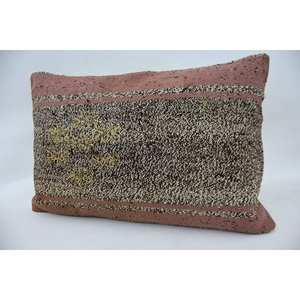 Alfombra Kantha de lana beige de 16x24 pulgadas con almohada tejida con patrón vintage - Product Image 3