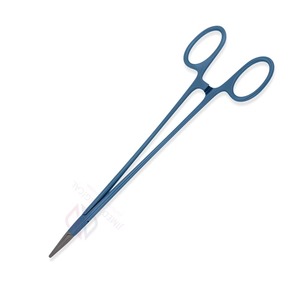 Pinza Portaagujas DeBakey, Instrumento Quirúrgico de Sutura, Reutilizable, de Acero Inoxidable, Herramienta Manual para Quirófano - Product Image 3