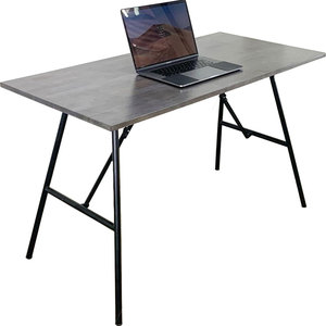 Escritorio Plegable de Madera de Caucho 120x60cm-SPD68130 - Product Image 1