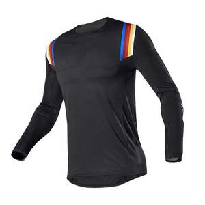 Maillot de motocross de haute qualité unisexe personnalisé nom de l'équipe de course respirant descente moto vêtements de sport pour hommes femmes sublimation - Product Image 4