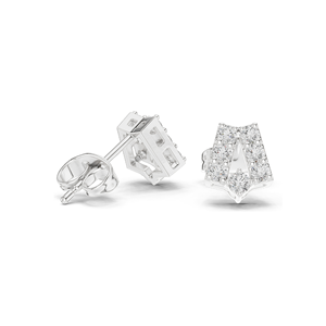 Boucles d'oreilles en diamant de laboratoire 0,37 CT, lettre A, clarté VVS-VS EF, or 18 carats, 14 carats, 10 carats et argent 925, or rose, or jaune, or blanc - Product Image 5