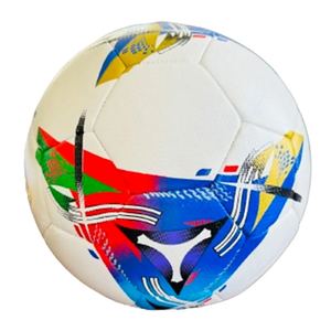 Ballons de football en gros, ballons de football, ballon de football avec logo personnalisé, impression, sport, ballon de football pakistanais, taille 5, cousu à la machine - Product Image 2