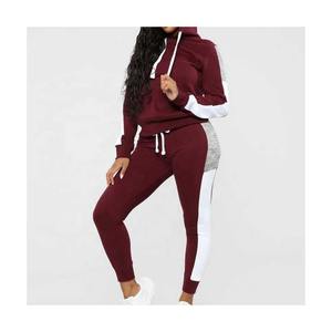 Service OEM Robe d'été de haute qualité Ensemble deux pièces Tenue de sport décontractée Tenue 2 pièces pour femme Tenue de sport Survêtement à fermeture éclair Logo personnalisé - Product Image 4