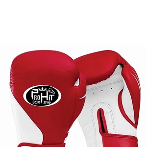 ถุงมือชกมวยสำหรับผู้ชายถุงมือต่อยมวยถุงมือคิกบ็อกซิ่งพิมพ์โลโก้ทนทานแบบมืออาชีพ - Product Image 3