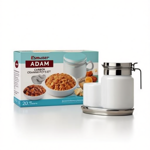 Juego de Azucarera y Cremera Esmeyer ADAM (Aprox.) 20 x 11.5 cm Incl. Tazón para Servir de 0.25 l, Contenedor de Azúcar de 0.2 l con Tapa, Tableta para Servir de 20 Unidades - Product Image 3