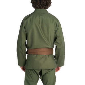 Tissu extensible uniforme de kimono de karaté Gi Jiu Jitsu sans rides pour une meilleure apparence pour les tournois de classement - Product Image 3