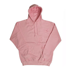 Streetwear surdimensionné pour homme, pull en molleton de coton vieilli, sweat à capuche lourd - Product Image 3