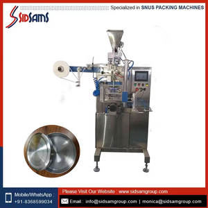Máquina empacadora de bolsas Snus de bolsitas automáticas de múltiples carriles personalizadas de alto rendimiento - Product Image 2
