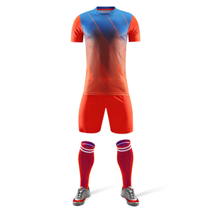 Men's High Polyester Customizable Football Soccer Uniforms Set Adult <b>Training</b> Shorts <b>Socks</b> with Sublimation Logo Best Price - Product Image 3