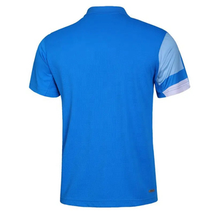 เสื้อกอล์ฟแบบยูนิเซ็กซ์พร้อมโลโก้สั่งทำ ออกแบบ OEM ระบายอากาศได้ดี เสื้อผ้ากีฬาถักทอจากผ้าฝ้าย 100% พิมพ์ลายเพื่อประสิทธิภาพในการเล่นกอล์ฟ - Product Image 2