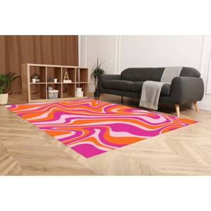 Vivid Color Printed <b>Rug</b>: Modern, Popular, Decorative, Bathroom, Psychedelic,<b>Chenille</b> <b>Rug</b> - Product Image 3