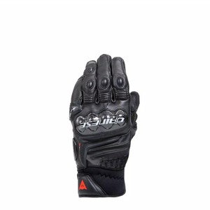Dainese guanti in pelle 4 corti in carbonio nero - Product Image 5