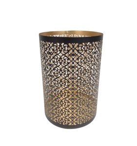 Événement Décoration Fer Matériel Noir Couleur Antique Bougie Votive Titulaire Pour Décorations À La Main Personnalisé - Product Image 1