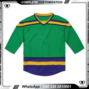 Vente en gros de qualité supérieure, uniformes de hockey sur glace souples et confortables, vêtements d'équipe, maillots de hockey, vêtements de sport - Product Image 2