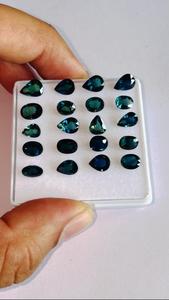 ไพลินสีน้ำเงินอัญมณีธรรมชาติที่เจียระไนและขัดเงาอย่างดีมีสีและความมันวาวที่เหมาะสมในรูปทรงและขนาดต่างๆ - Product Image 5