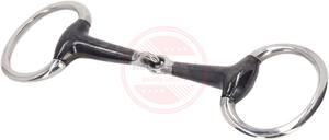 แหวนสเนฟเฟิลบิตส์ปรับแต่งขนาดได้และโลโก้วงแหวนสเตนเลสสตีลช่วยให้ปากม้าสวมใส่สบาย - Product Image 2