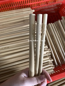 Eco2go Vietnam ofrece pajitas de bambú de tamaño personalizado de muestra gratis reutilizables asequibles con embalaje de logotipo único para uso desechable - Product Image 4