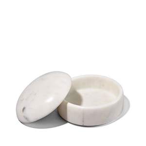 Caja de mármol tallado para joyería y accesorios - Product Image 5