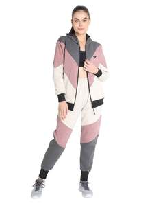 Custom Casual Zipper Tracksuit Contrast pennal Hoodie And <b>Sweatpants</b> <b>Sets</b> customized logo design Logo Printing Sports Jogger <b>Set</b> - Product Image 2