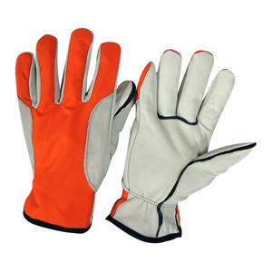 Precio al por mayor Venta caliente Material de calidad superior Uso laboral Guantes de seguridad de cuero protectores de mano - Product Image 1