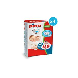 Pañales Desechables Maxi Clásicos con Estampado de Pino para Bebés de 7-18 Kg, 192 Unidades (4 Paquetes de 48) - Product Image 3
