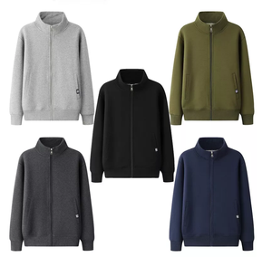 Người Đàn Ông Của Ngoài Trời Dây Kéo Nhiệt Áo Khoác Mùa Đông Với Áo Bền Softshell Lông Cừu Áo Khoác Dày Vải Phía Trước Biểu Tượng Đi Bộ Đường Dài Phù Hợp - Product Image 4