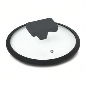 Viv 2269 Ghidini Cipriano Vaporera de Vidrio con Tapa de 16 cm con Orificio Anti-vapor - Product Image 2