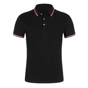 Golf pour hommes Premium pour Polo Dry Dernière conception Slim Fit Quarter Zip 100% coton décontracté à manches courtes Style Hip Hop - Product Image 3