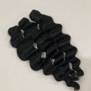 Cheveux Humains Ondulés Naturels Alignés sur des Cuticules Super Double Dessinées Extensions de Cheveux Bruts de Haute Qualité et Perruques Frontal Glue - Product Image 6