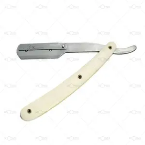 Handleiding Scheerapparaat Voor Mannen Straight Edge Rvs Scherpe Kapper Razor Folding Scheren Scheren Vervaardigd Door Zorg Internationale