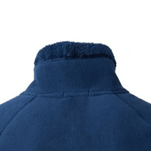 Veste polaire haute surdimensionnée pour hommes pour hommes Style épaissi Sherpa manteaux chauds toile personnalisée longue poche en gros - Product Image 5