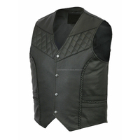 2021 nouveau chaud hommes mince en cuir gilet veste haute qualité tissu décontracté motard Hip Hop Style avec Logo personnalisé col montant hiver