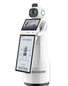 MEJOR último robot de recepción comercial de inteligencia GFAI para servicios de reconocimiento facial de hoteles - Product Image 2