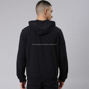 Nardon Apparel OEM Chaquetas ligeras a prueba de agua Hombres Cortavientos Chaqueta personalizada de alta calidad para hombres - Product Image 2