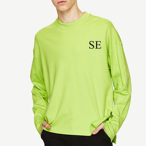 เสื้อยืดคอกลมแขนยาวผู้ชาย ขายส่ง ผลิตตามสั่ง ผ้าฝ้าย 100% เป็นมิตรกับสิ่งแวดล้อม แห้งเร็ว ระบายอากาศดี เหมาะสำหรับเล่นกีฬา วิ่ง ฟิตเนส เสริมสร้างกล้ามเนื้อ - Product Image 4