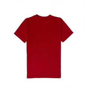 Summer Cotton Plain <b>Maroon</b> Color Custom Unisex Short Sleeve T Shirt Sports Wear Casual Breathable T Shirts <b>Top</b> Selling Wholesale - Product Image 1