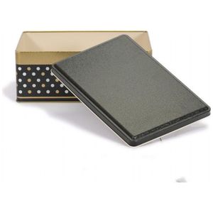 170x260x100 mm Rectangular Point Black <b>Metal</b> <b>Storage</b> <b>Box</b> with Slip Lid 4.2L Capacity - Product Image 4